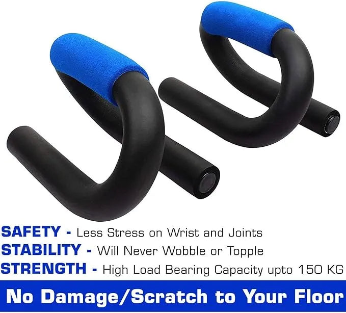 Healsyfit S-Shaped Push Up Bars