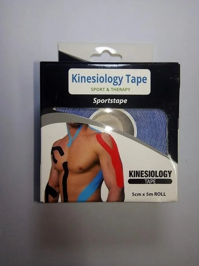 Healsyfit Kinesiology Tape – Athletic Muscle Support & Pain Relief Roll (5cm x 5m)
