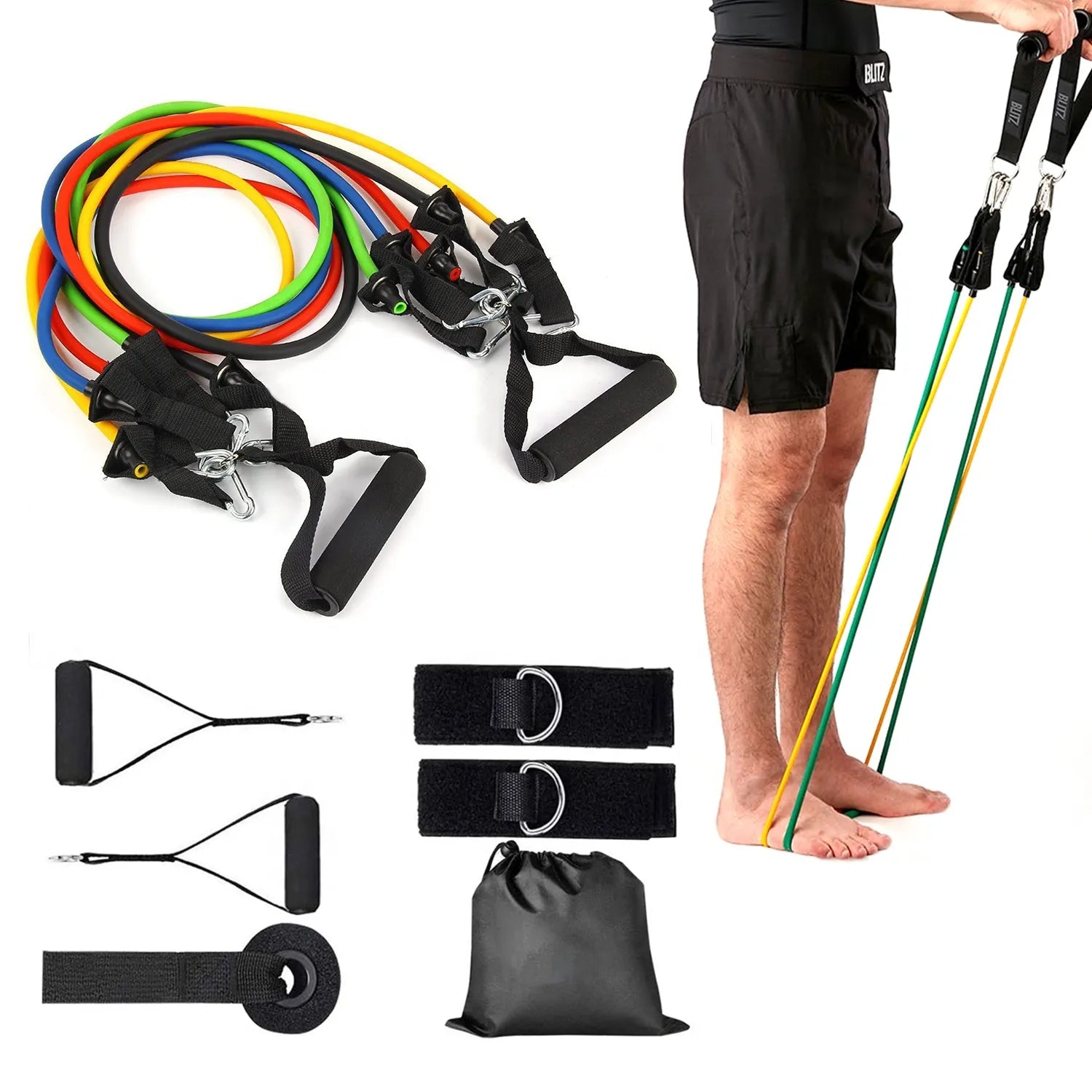 Healsyfit Power Resistance Bands Set
