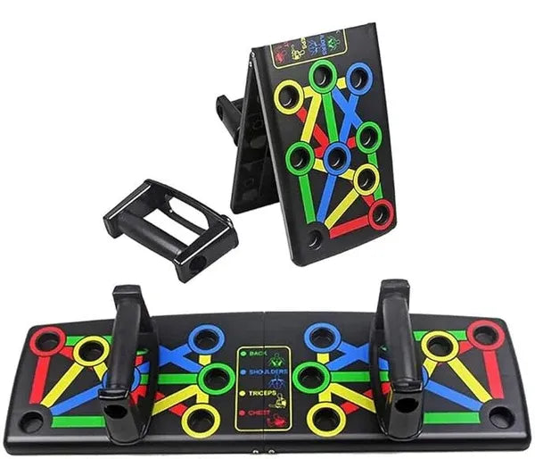 Healsyfit Multi-Function Push-Up Board | Non-Slip Foldable Trainer