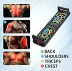 Healsyfit Multi-Function Push-Up Board | Non-Slip Foldable Trainer